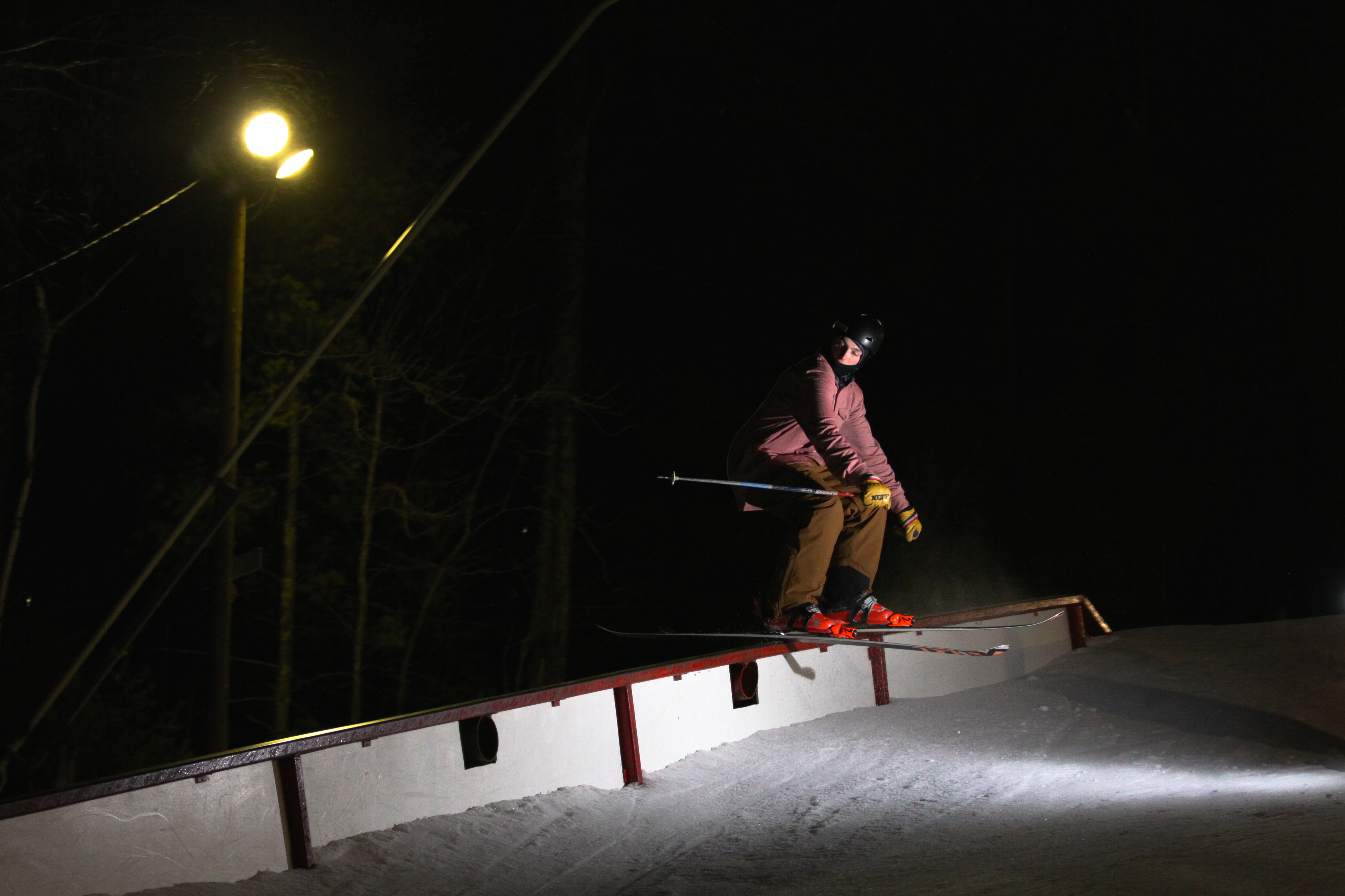 Tail sliding into the dark