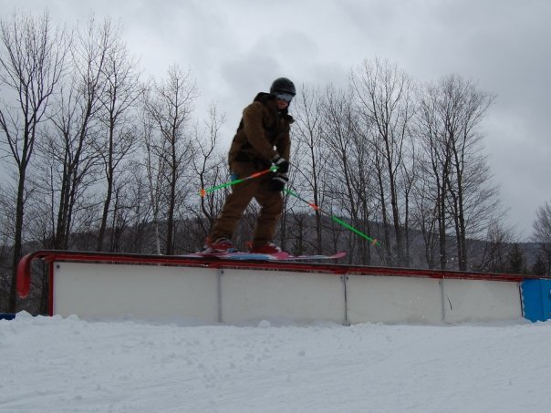 Tailslide, lookin at the camera