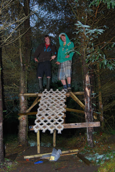 Taking our tricks to the back garden, yeah!