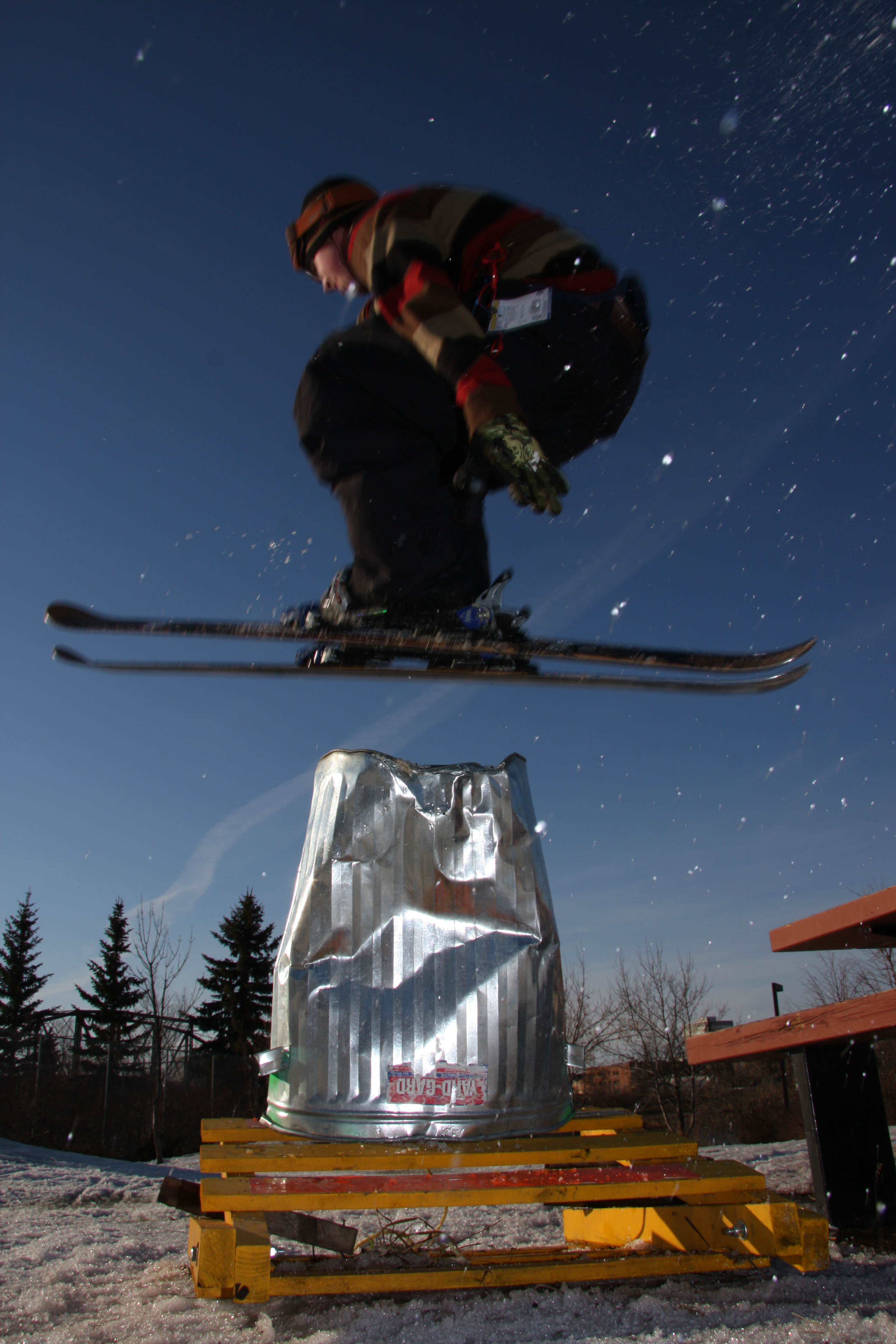 Taking out the trash