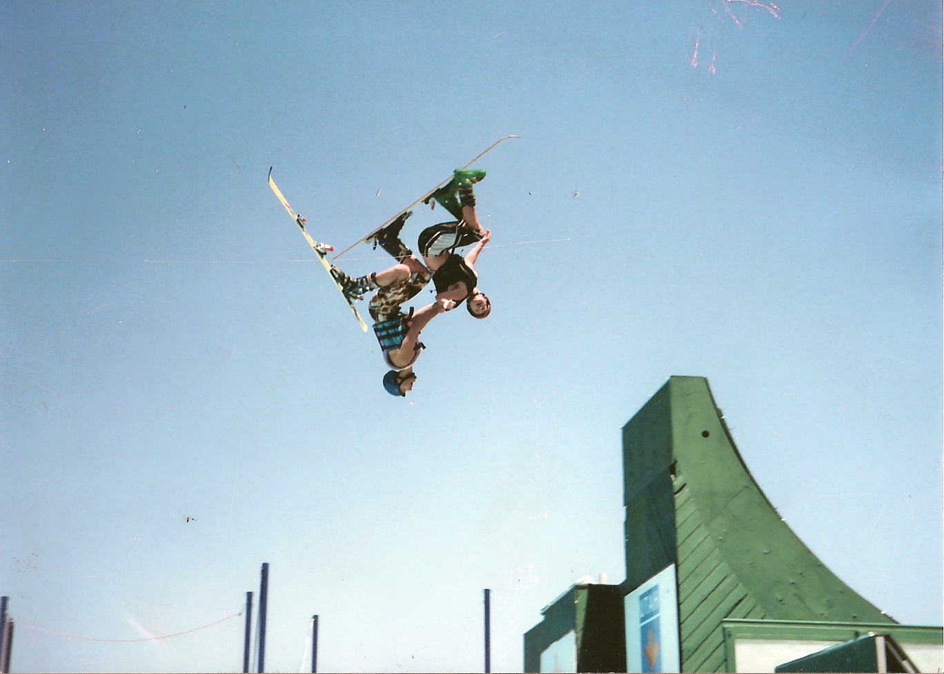 Tandum rodeo attempt