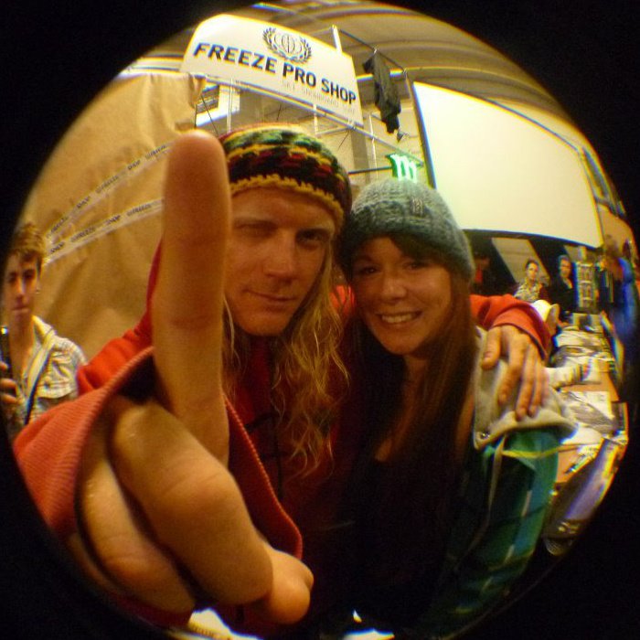 Tanner and I at the "Education Of Style" signing and screening