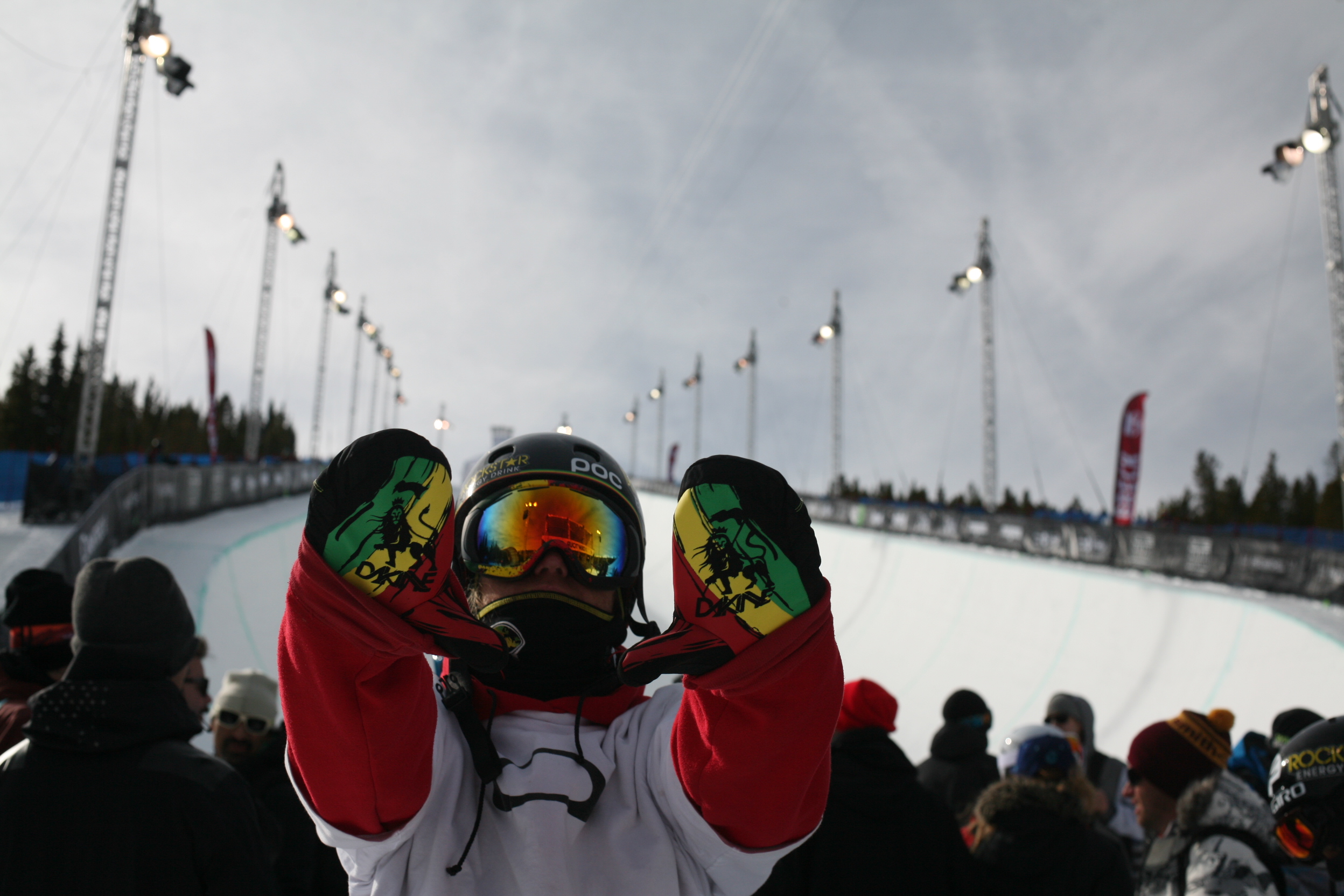 Tanner Hall Pipe Finals of Dew Tour 