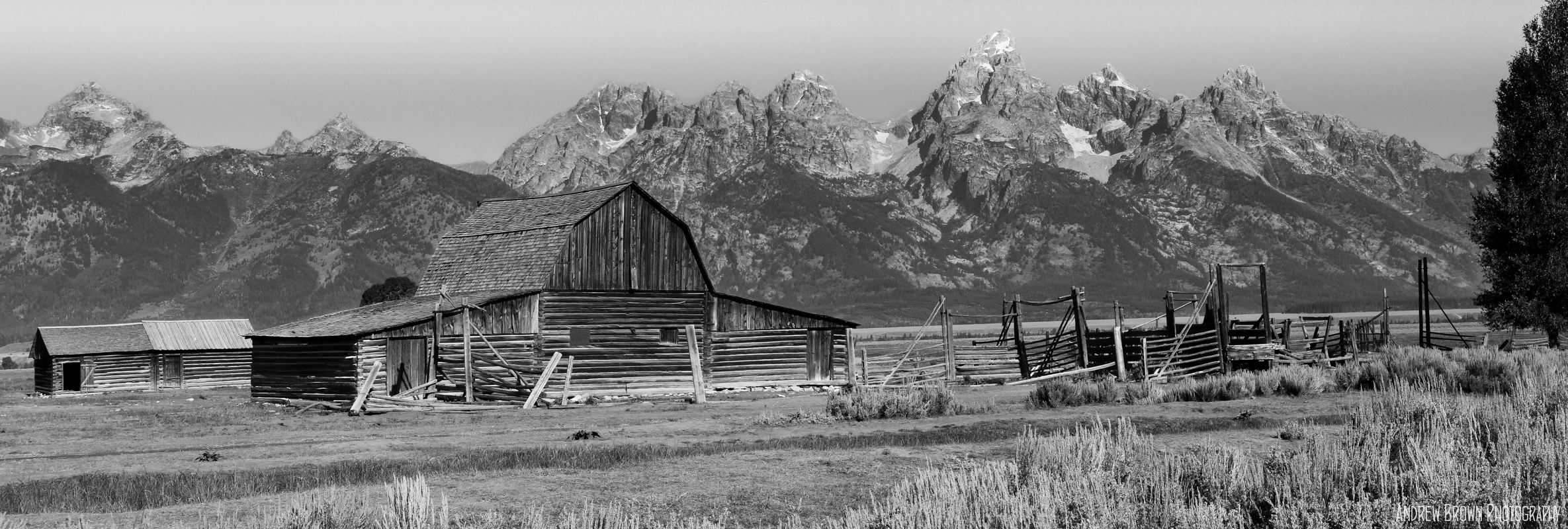 Tate barn in the tetons