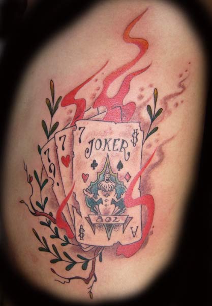 Tattoo i git on my ribs