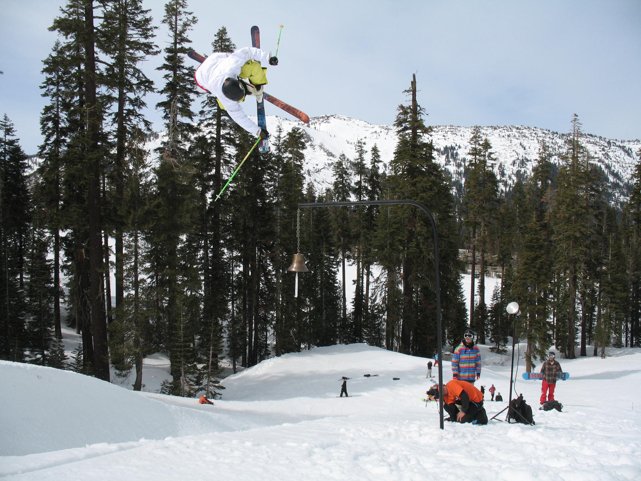 Team skier Colby Albino
