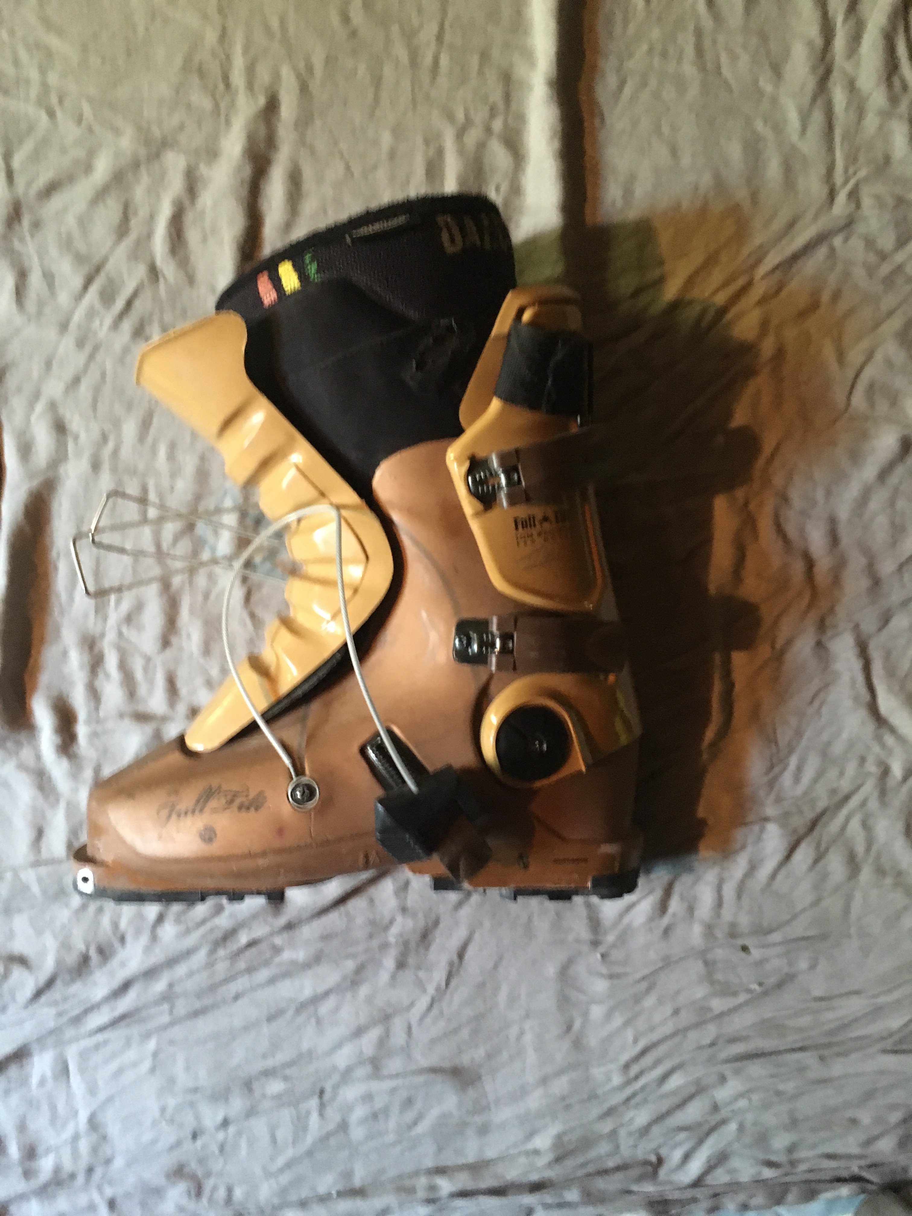 Tech toe modified full tilt shell