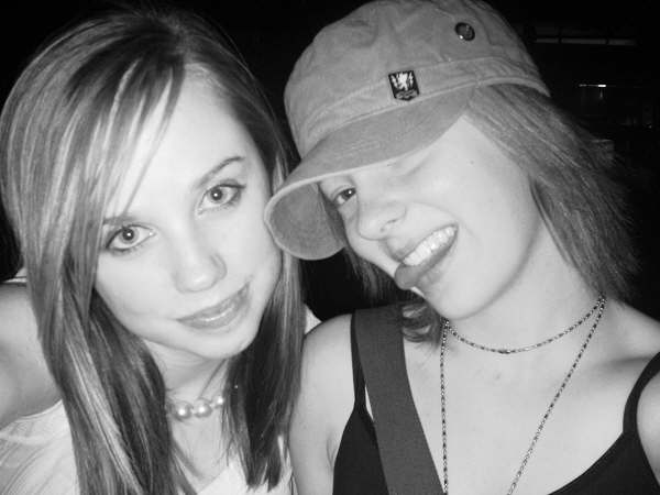 Teigan and Me in the limo