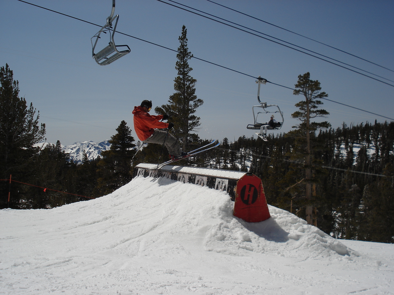 Tele tail press at heavenly