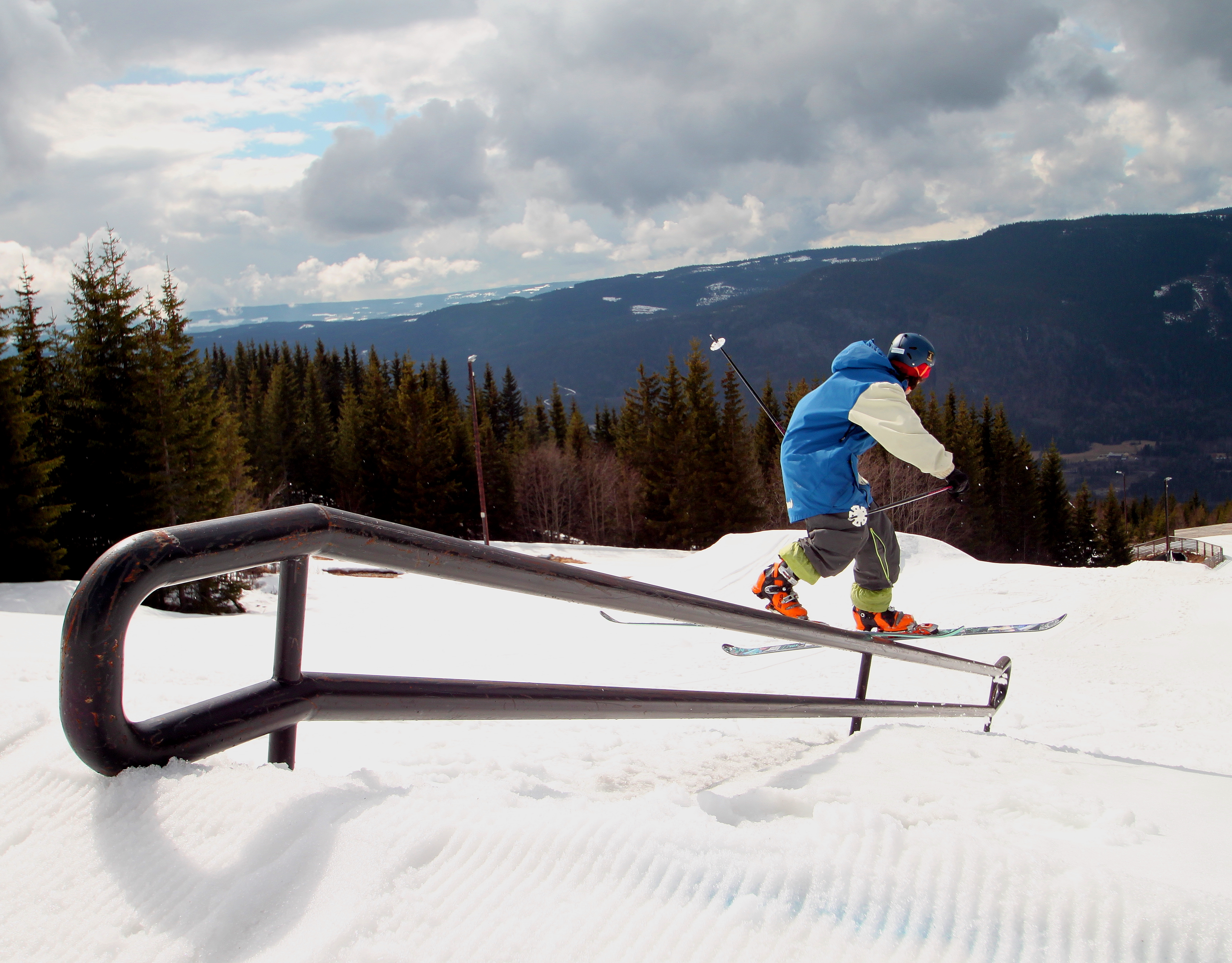 telemark slide
