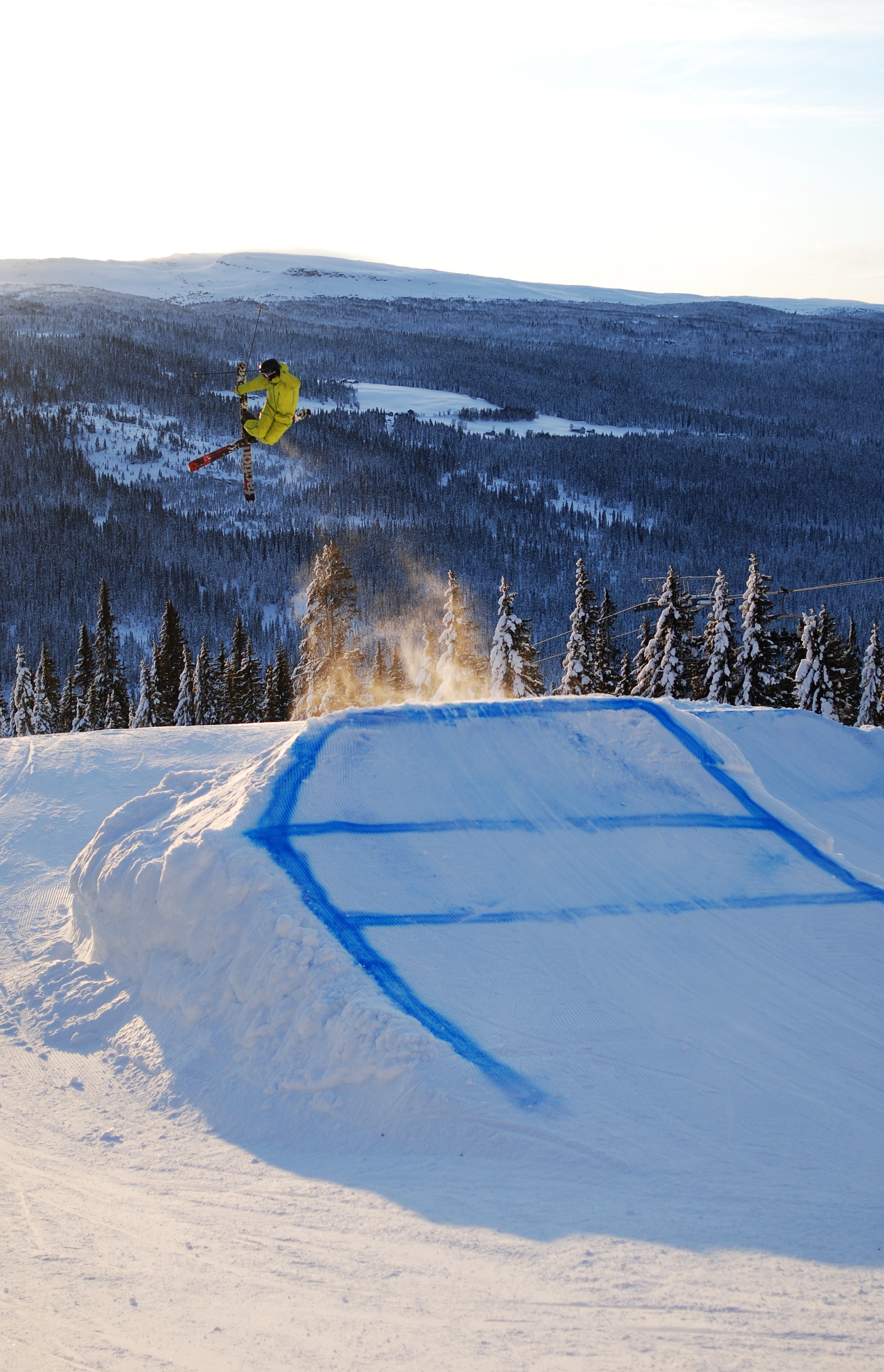 Telemark tailgrab
