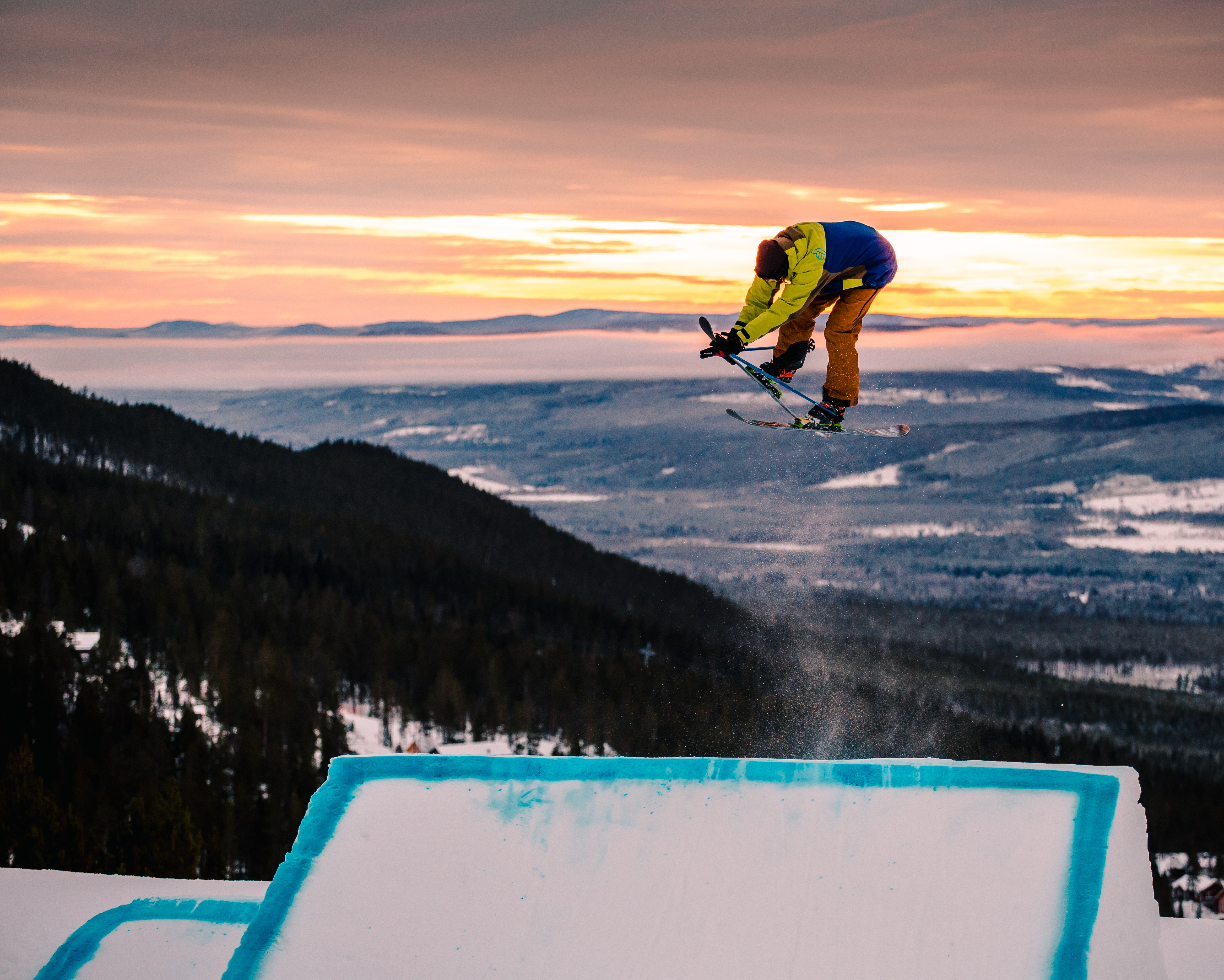 Teletweak in the sunset.