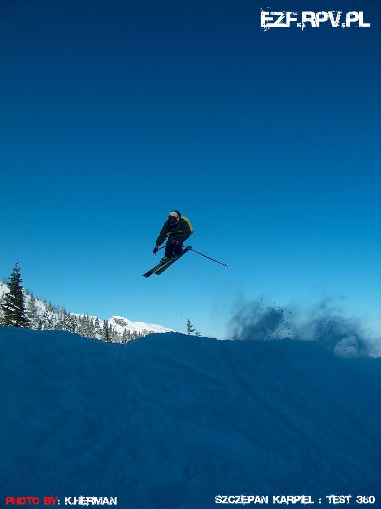 Test 360 - First 360 on this Jump.