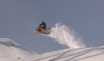 Test Flight on the way to go skiing.