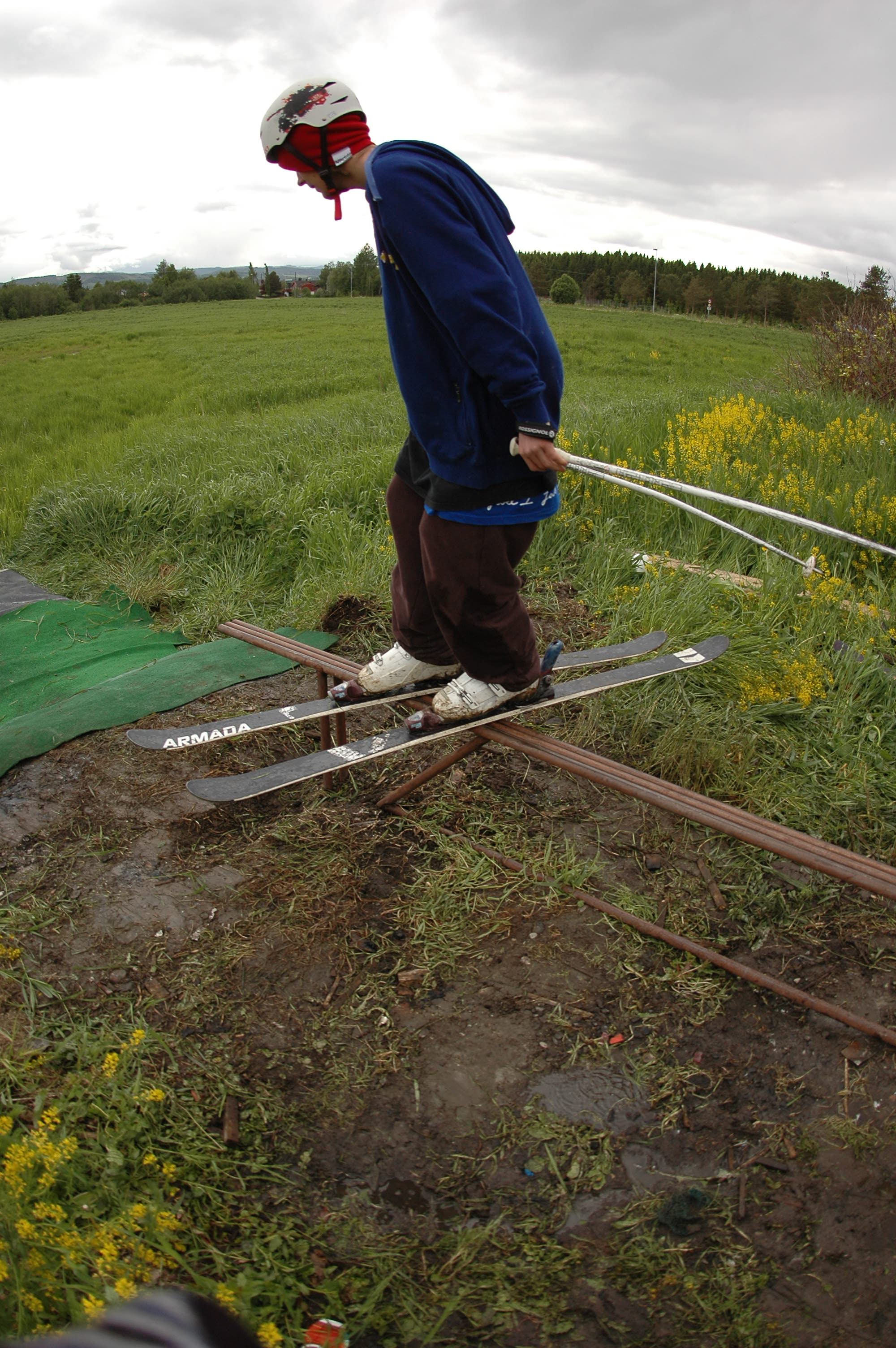 Testing edvard's new backyard setup