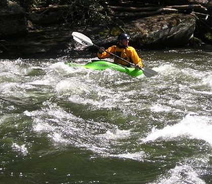 Testing out  a boat on the natty