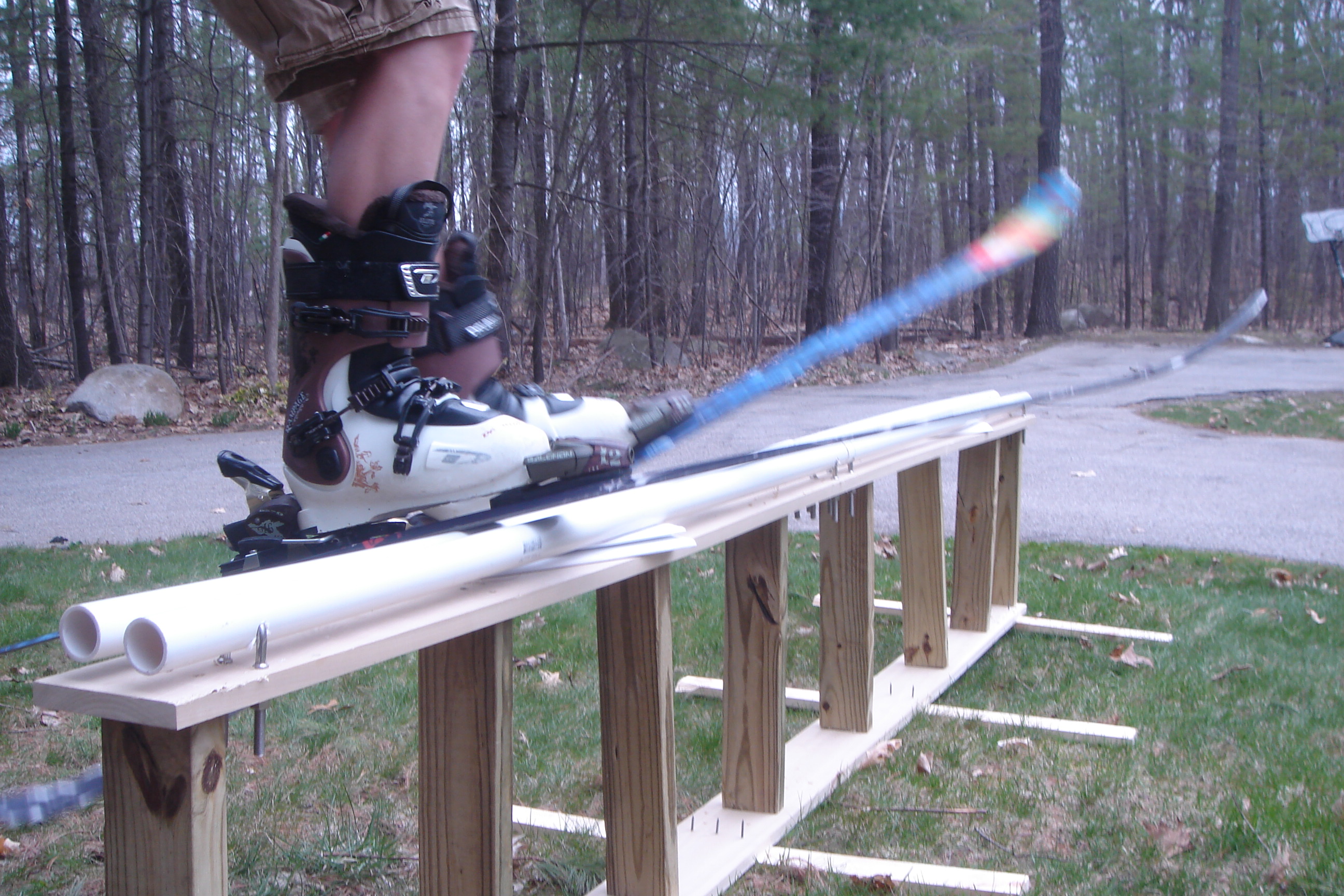 Testing the new rail