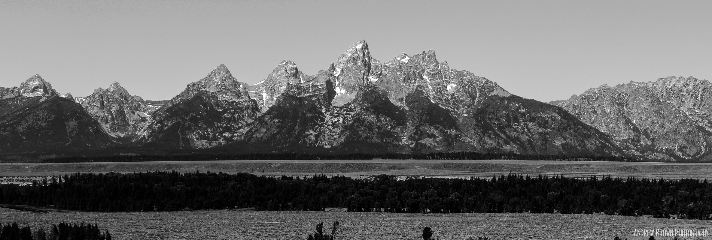 Teton mountains. 
