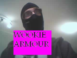 Thanks to my armour im immune to all wookies