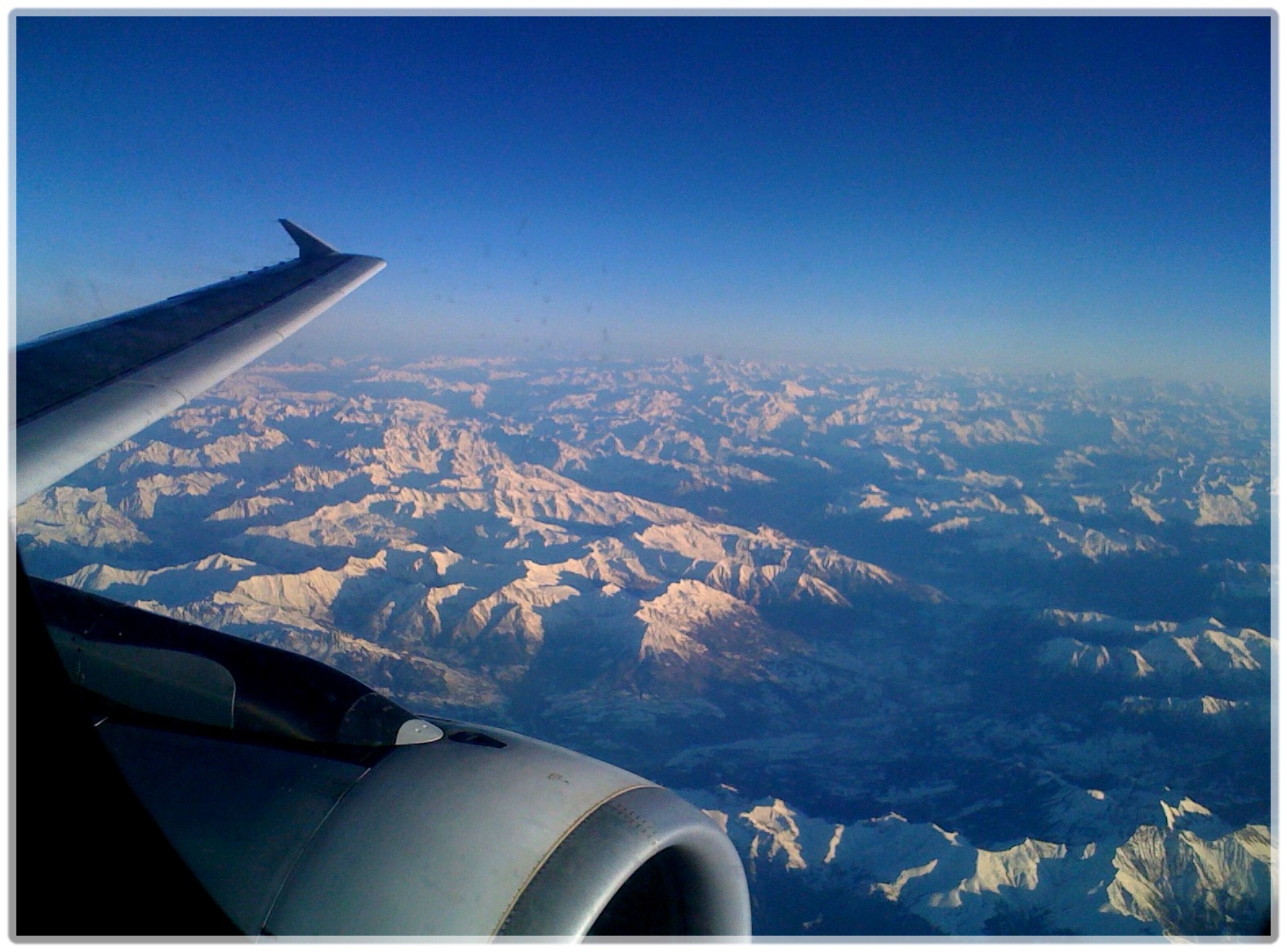 The Alps from a plane II
