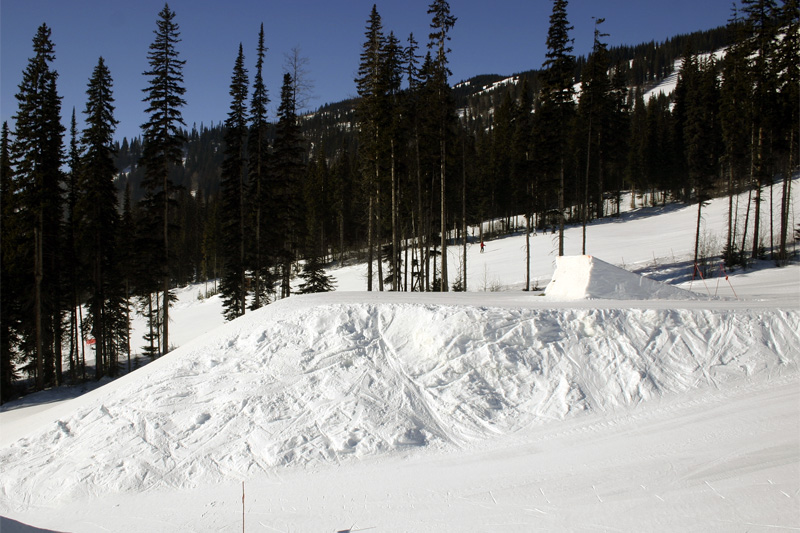 The bottom jump comes in at 55 feet.