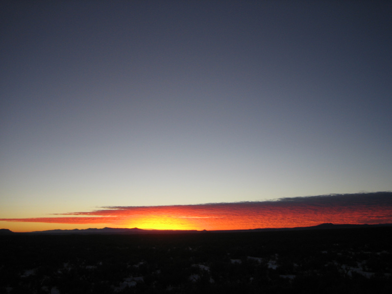 The clouds are like... paper thin
