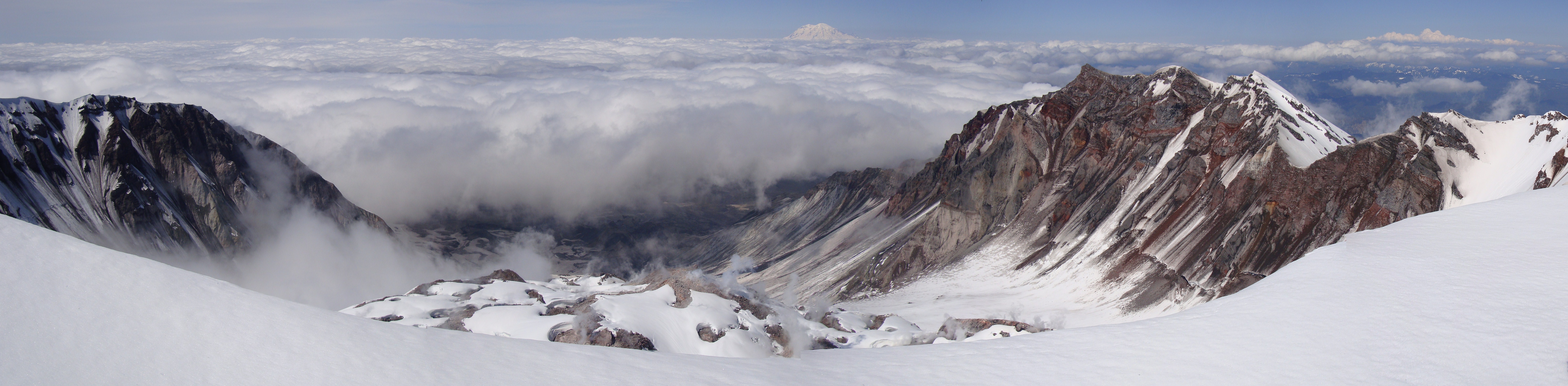 The "cone" of Helens.