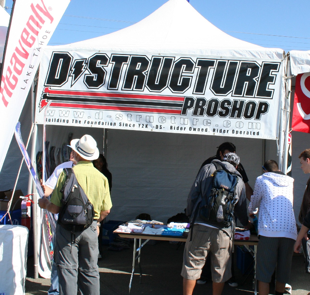 The D-structure tent