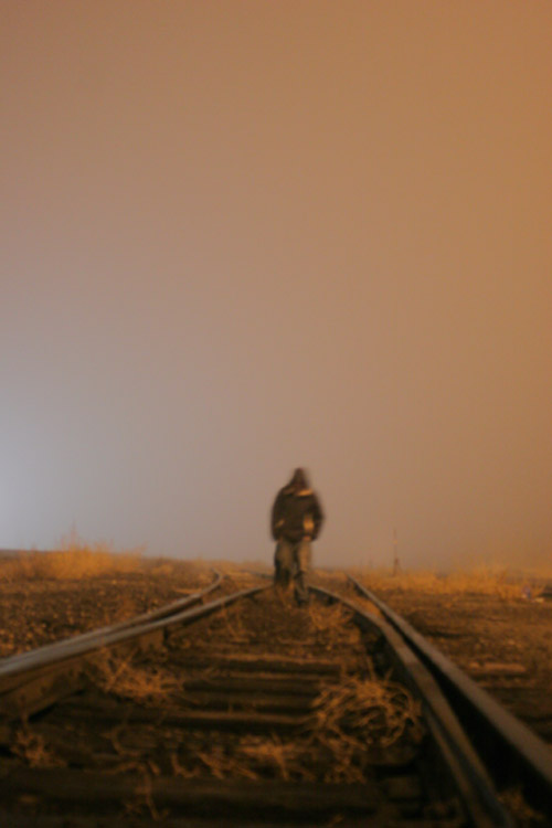 The dense fog at 2:30 AM gave this image an eerie feel.