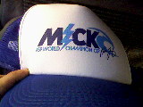 The hat I got after attending the Mick Fanning World Title party