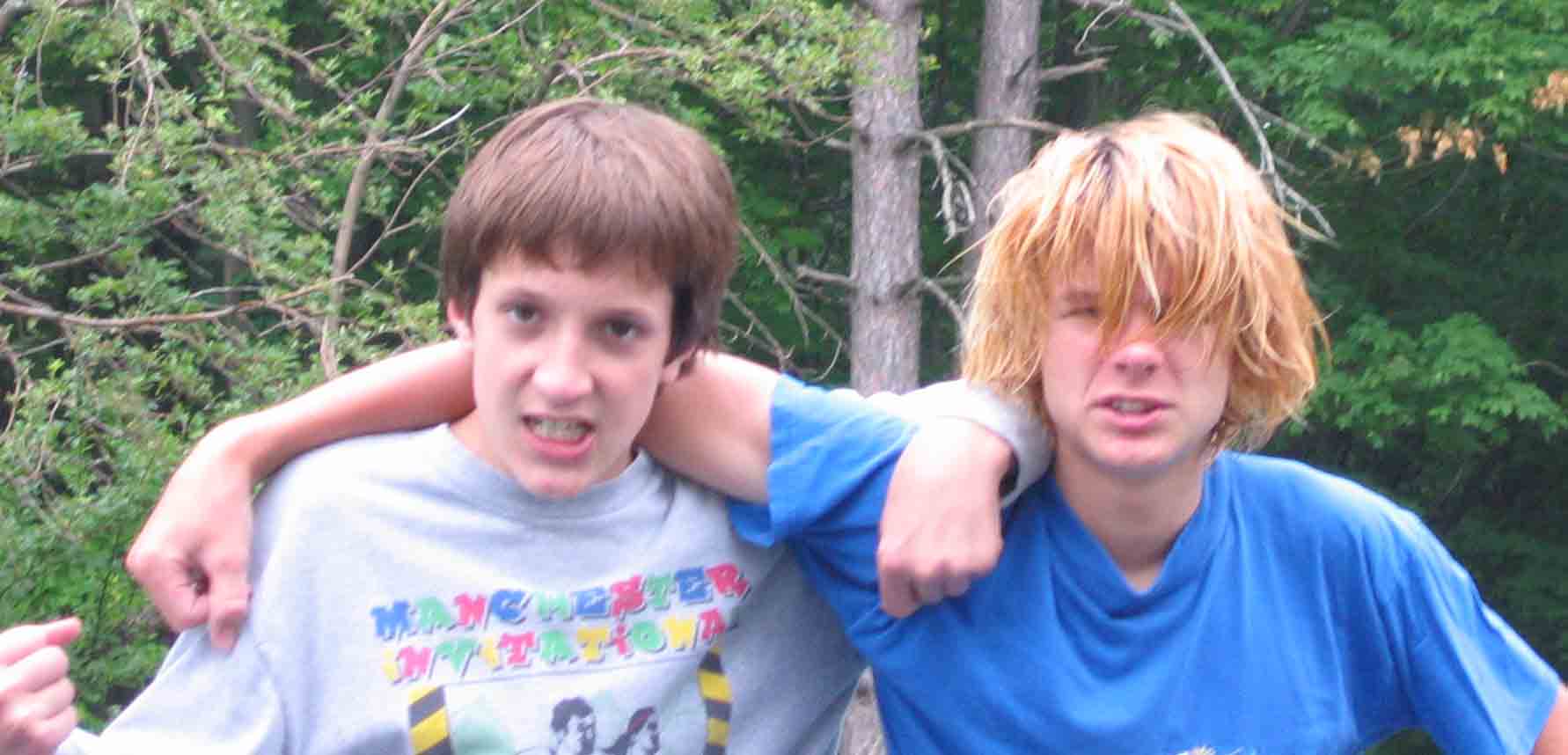 The Homo-erotic attraction of two metalheads