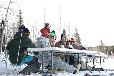 The jibij crew at p horn