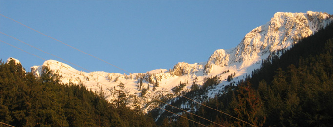 The Lions, my backyard, far right is the line i want