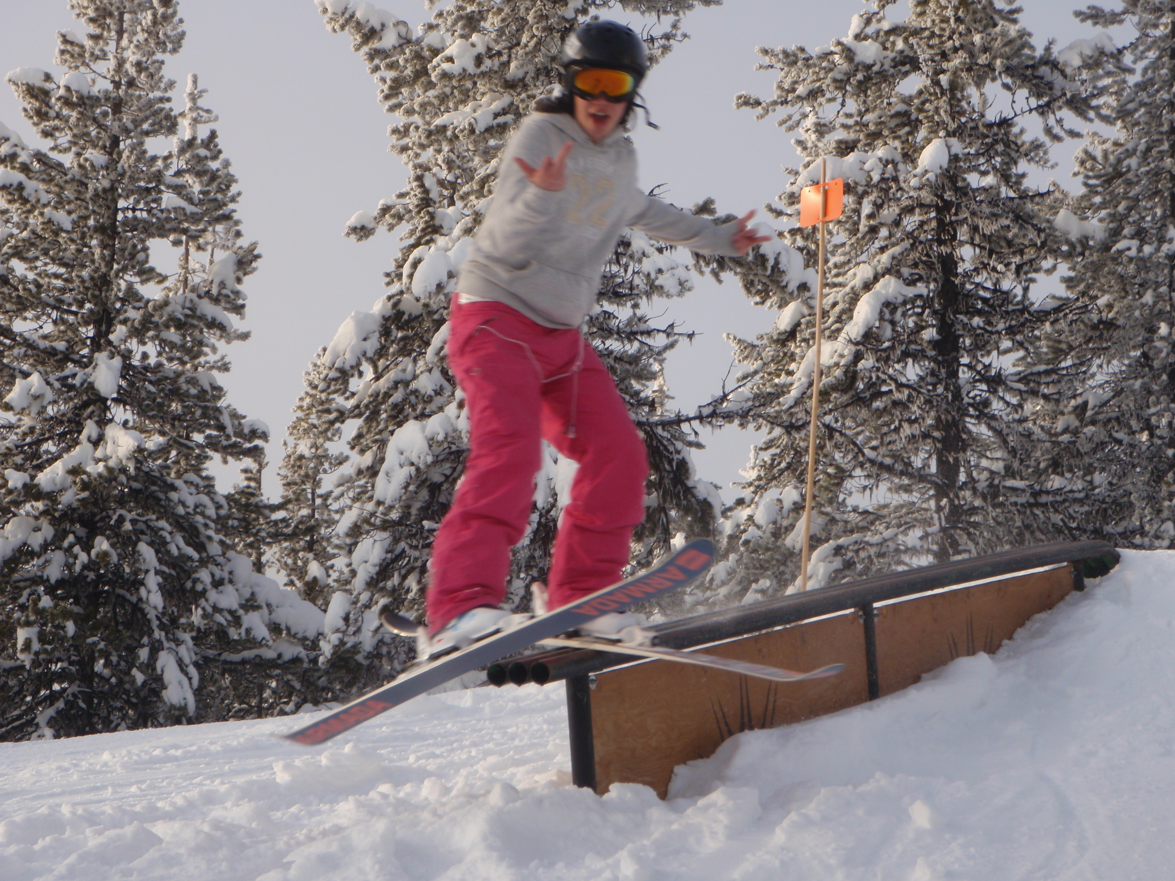 The middle finger makes the picture