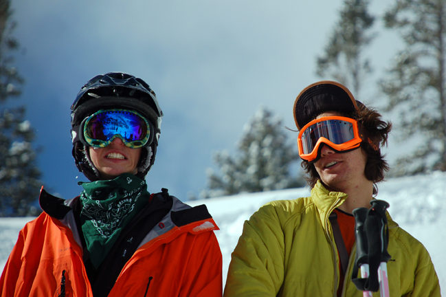 The October powder day vibe