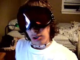 the perfect mix of goggle and hair