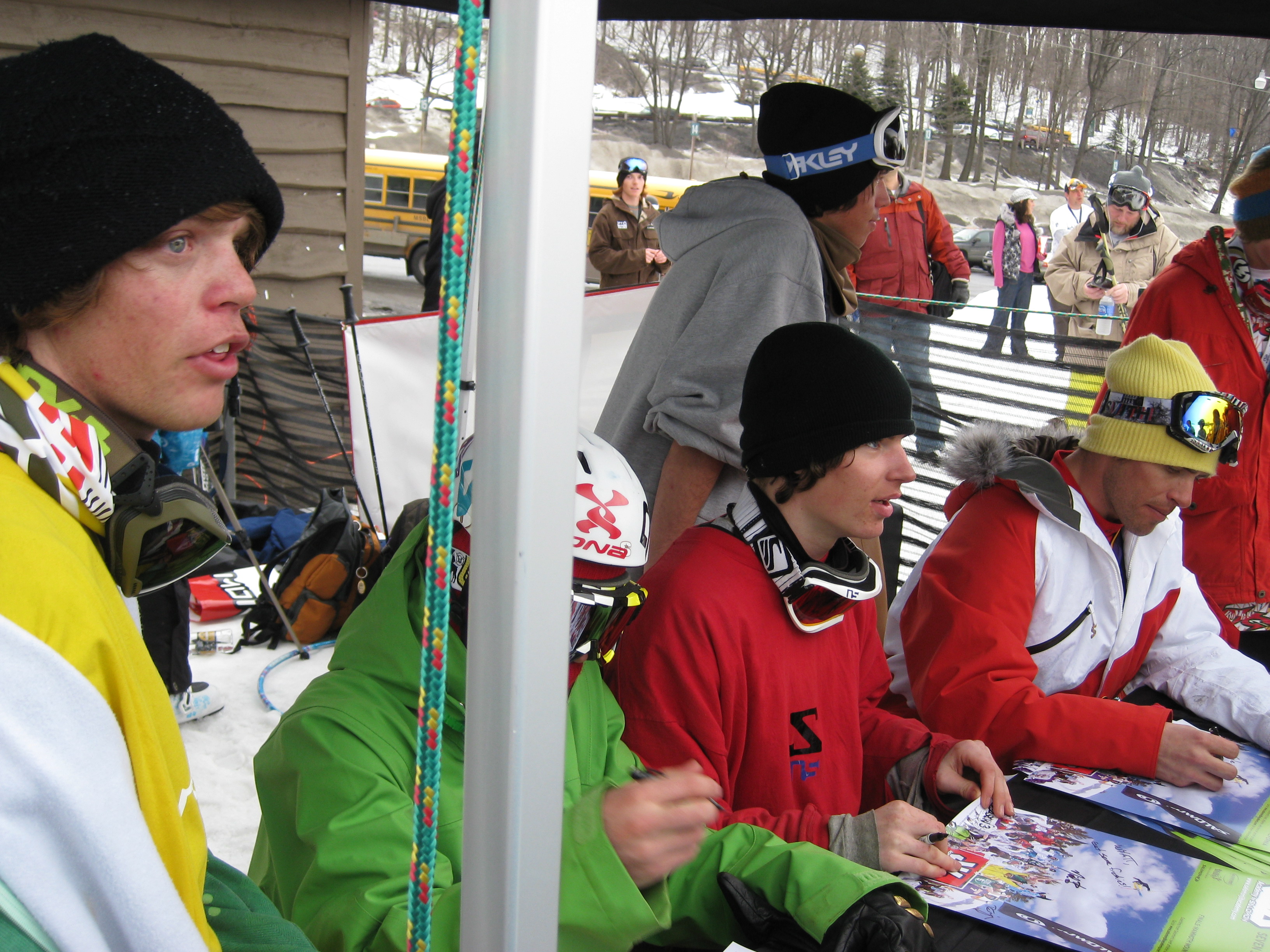 The Pros at the 7 Springs Jib Academy