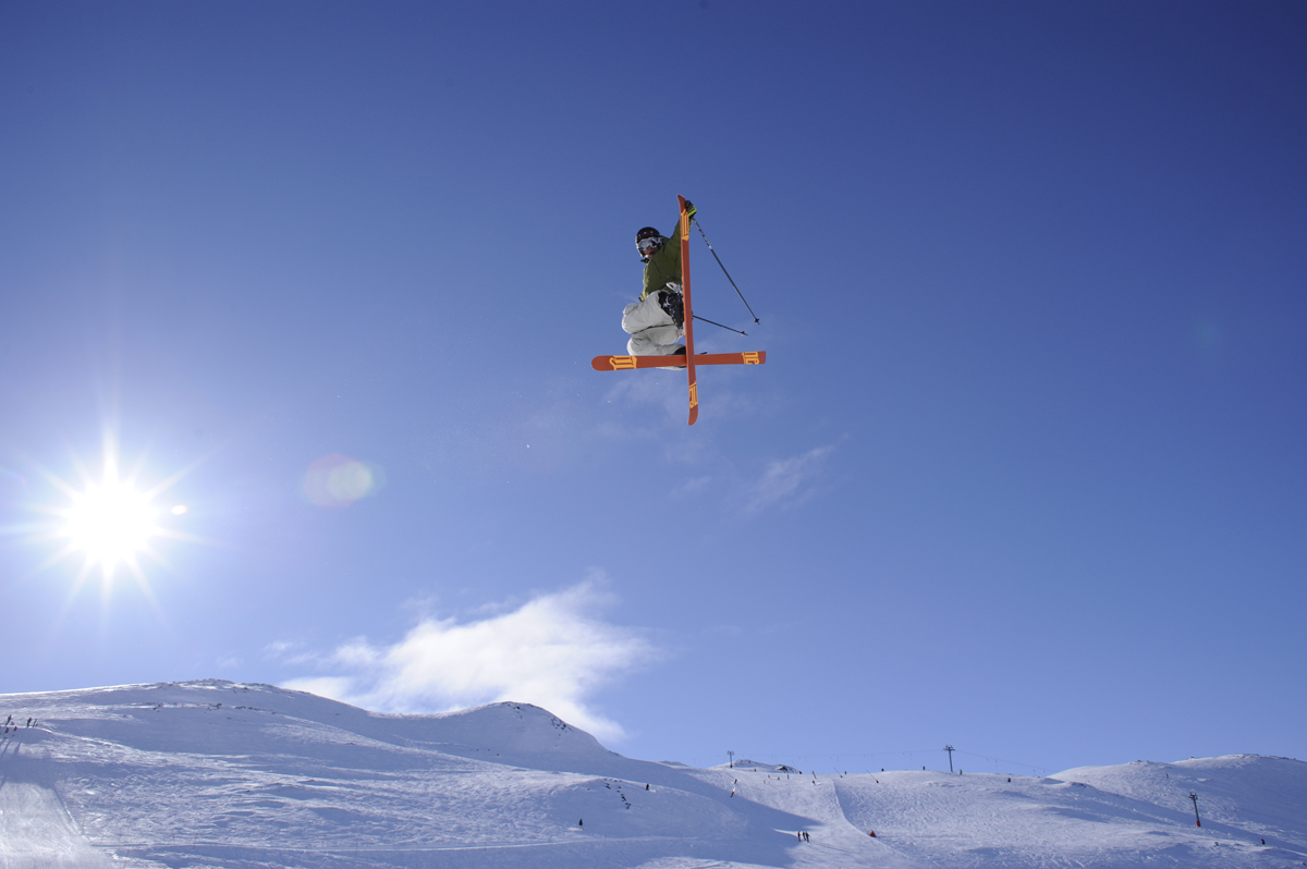 The Puma jump in Hemsedal