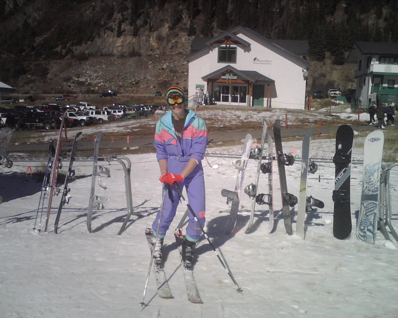 The purple gaper eater