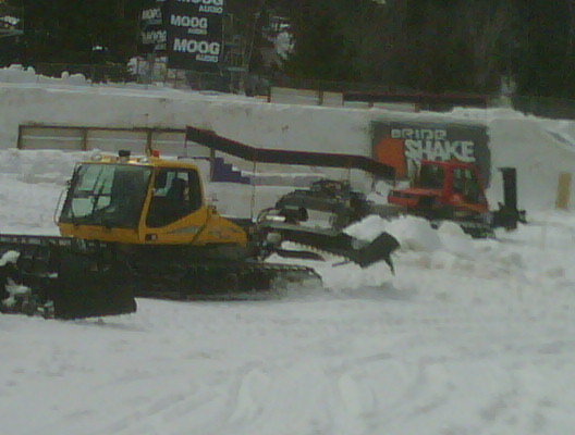The shake down getting setup St. Sauveur