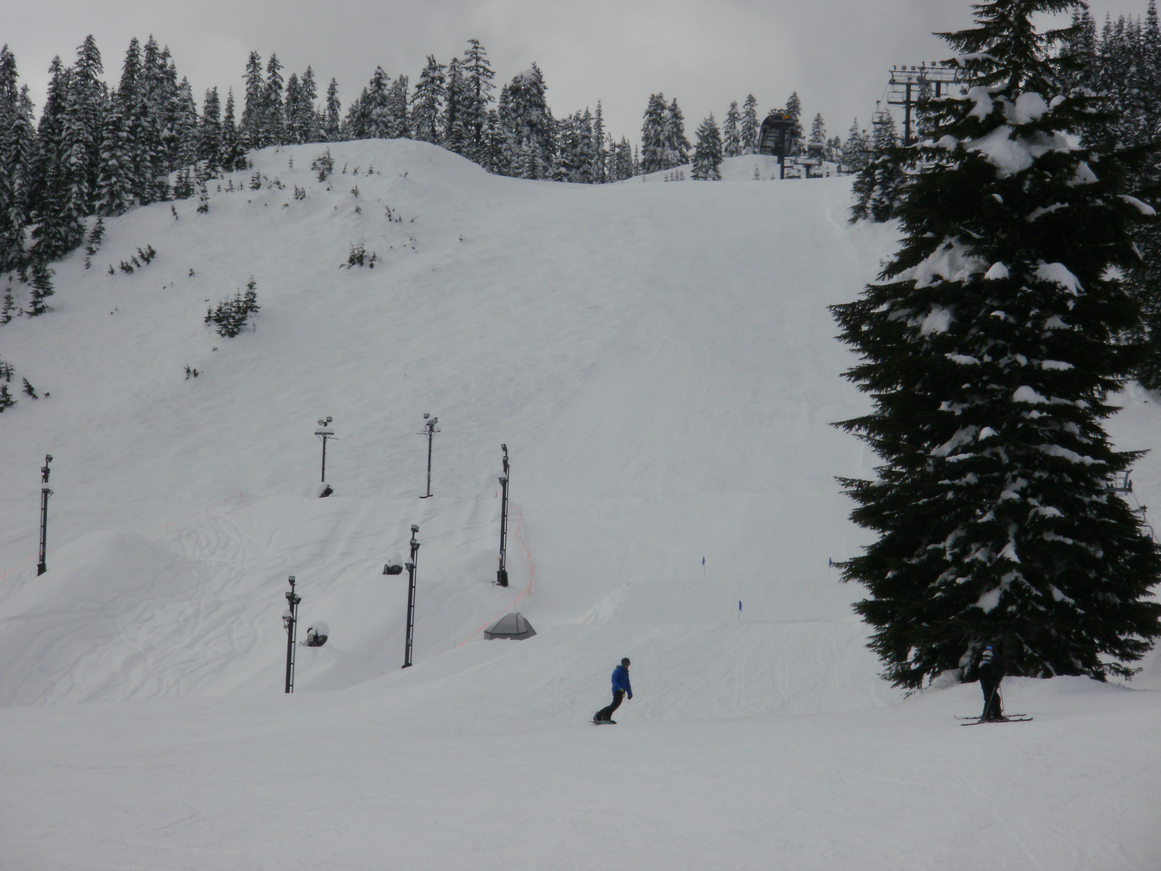 The summit half pipe