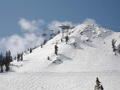 The Trams crossing above fresh tracks