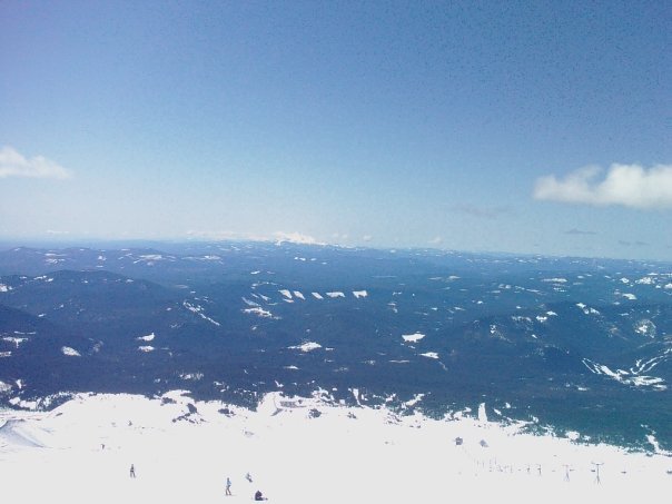 The view out from Palmer