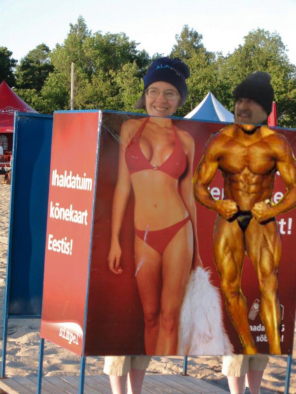 These too wish they had bodies like these, what studs!