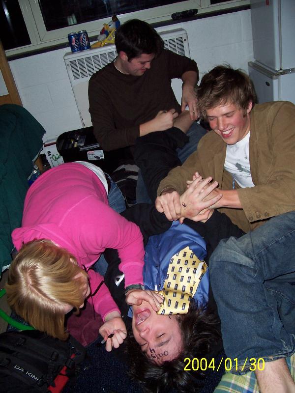 they started tagging me before i was down and out