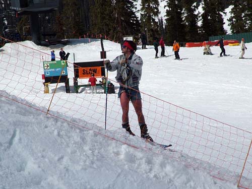 this guy slid a rail and u could see a little too much