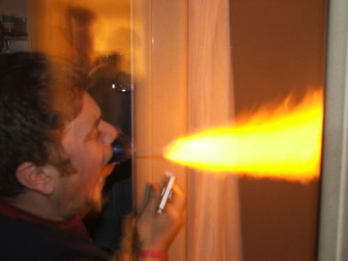 This is a good way to scare someone in the shower