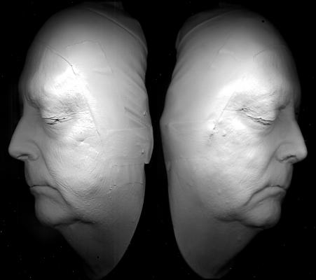 This is a plaster cast of my grandfather.....pretty sick!