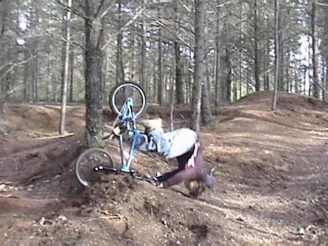 This is a serious bail... neck brace required!