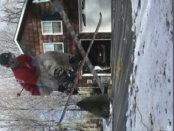 This is before our mountain was open, so this obviously a really small jib